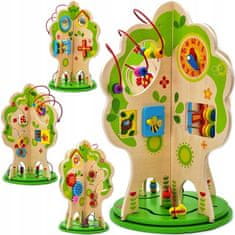 Tooky Toy TOOKY TOY Tree Educational Toy Activity Tree Wi