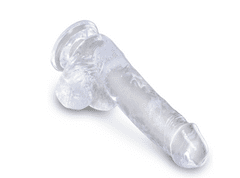 Pipedream Dildo s varlaty a přísavkou King Cock Clear 6" (17,8 cm)