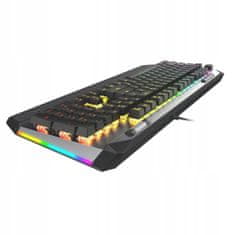 Patriot Mechanická herní klávesnice Viper V765 RGB stříbrná/černá