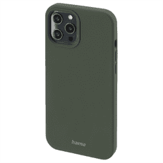 Hama MagCase Finest Feel PRO, kryt pro Apple iPhone 12 Pro Max, zelený