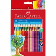 Faber-Castell Pastelky akvarelové Colour Grip 36 barevné set