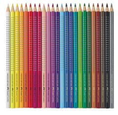 Faber-Castell Pastelky akvarelové Colour Grip 24 barevné set