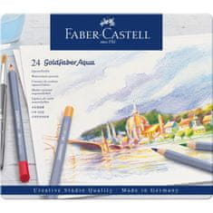 Faber-Castell Pastelky Goldfaber Aqua set-plech 24 barevné