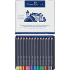 Faber-Castell Pastelky Goldfaber permanent set-plech 24 barevné