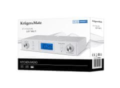 Krüger&Matz Kuchyňské digitální bluetooth rádio KM0817