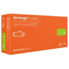 MERCATOR MEDICAL Dermagel coated ORANGE rukavice -vel. S