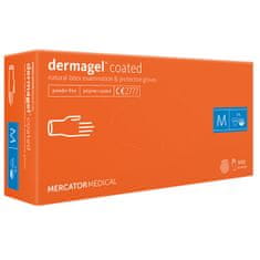 MERCATOR MEDICAL Dermagel coated ORANGE rukavice - vel. M