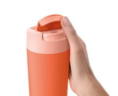 Joseph Joseph Hrnek cestovní s hygienickým uzávěrem Sipp Travel Mug 81131, 454ml, korálový