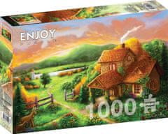 ENJOY Puzzle Chaloupka za soumraku 1000 dílků