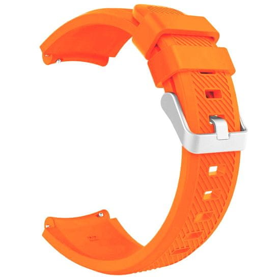 BStrap Silicone Sport řemínek na Xiaomi Amazfit GTR 2 / GTR 47mm, neon orange