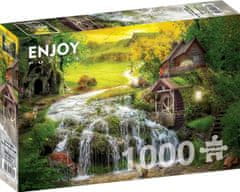 ENJOY Puzzle Srub u kouzelné říčky 1000 dílků