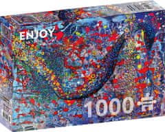 ENJOY Puzzle Volavka bílá 1000 dílků