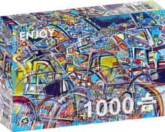 ENJOY Puzzle Zakřivené napětí 1000 dílků