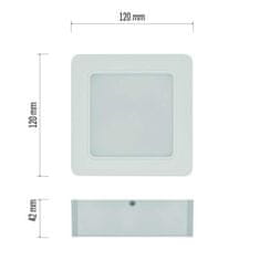 Emos EMOS LED svítidlo RUBIC 12 x 12 cm, 9 W, neutrální bílá ZM6432