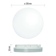 Emos EMOS LED svítidlo s pohybovým čidlem TORI 22 cm, 15 W, neutrální bílá, IP54 ZM4328