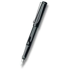 Lamy Safari Shiny Black plnicí pero hrot F