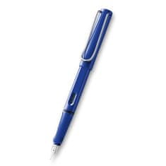 Lamy Safari Shiny Blue plnicí pero hrot M