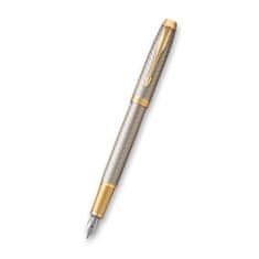 Parker IM Premium Warm Grey GT plnicí pero hrot F