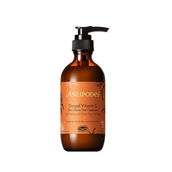 Antipodes Čisticí gel Gospel Vitamin C (Skin-Glow Gel Cleanser) 200 ml