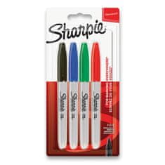 Sharpie Permanentní popisovač Fine sada 4 barev