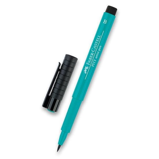 Faber-Castell Popisovač Pitt Artist Pen Brush - zelené odstíny 156