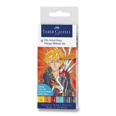 Faber-Castell Popisovač Pitt Artist Pen Manga 6 kusů, Shonen