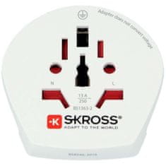 Skross Cestovní adaptér svět - Evropa zemněný Skross (SKR1500211E)