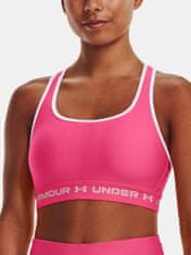 Under Armour Podprsenka UA Crossback Mid Bra-PNK XS