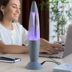 Northix Lávová lampa, Tornado - napájení přes USB 