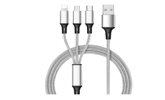 Alum online Nabíjecí USB kabel - 3in1