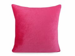 Kraftika 1ks pink povlak na polštář wellsoft minky 45x45cm