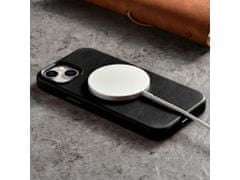iCARER Zadní kryt iCarer Oil Wax na iPhone 14 Plus černá