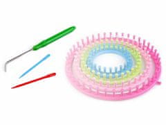 Kraftika 1sada áhodná barva háček a jehly - sada na plastové