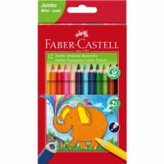 Faber-Castell Pastelky Jumbo tria set 12 barevné