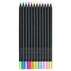 Faber-Castell Pastelky Black Edition set pastelové + neonové