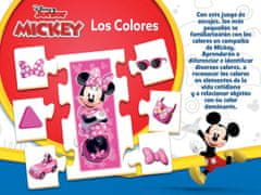 Educa Puzzle Mickey a přátelé: Učíme se barvy 6x7 dílků