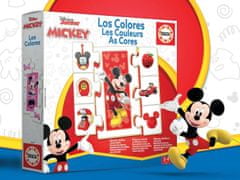 Educa Puzzle Mickey a přátelé: Učíme se barvy 6x7 dílků