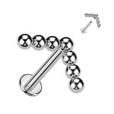 SPERKY4U Piercing do brady - labreta titan 1,2 x 8 mm