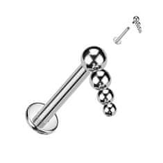 SPERKY4U Piercing do brady - labreta titan 1,2 x 8 mm