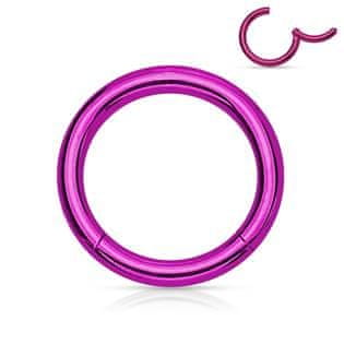 SPERKY4U Piercing segment kruh - fialový