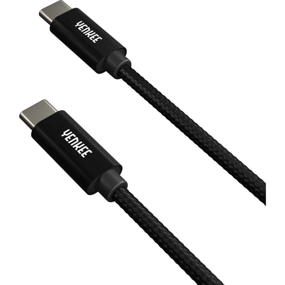 Yenkee YCU C102 BK kabel USB C-C 2.0/ 2m YCU C102BK