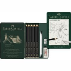 Faber-Castell Grafitové tužky Pitt Matt Set 11 ks - plech