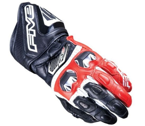 FIVE Rukavice na moto RFX3 black/red