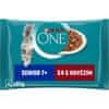 Purina ONE SENIOR 7+ multipack hovězí ve šťávě 48x85 g