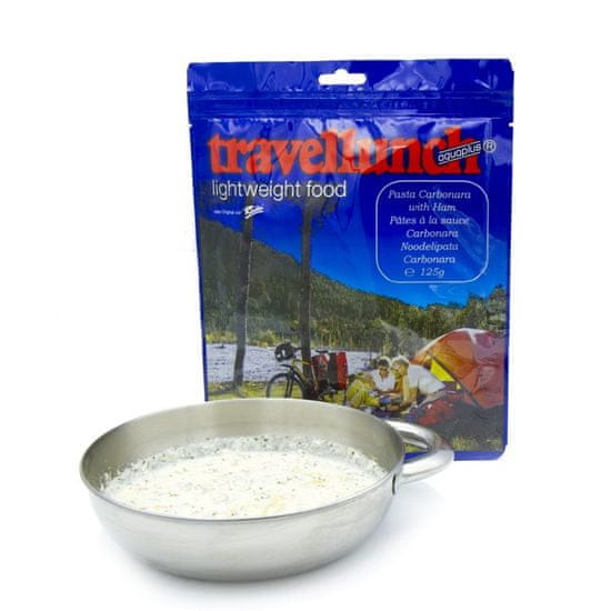 Travellunch Špagety Carbonara se šunkou Velikost: 125 g