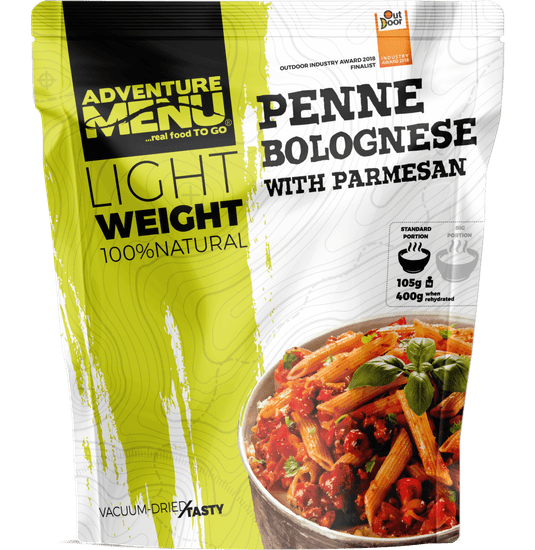 Adventure Menu Lightweight Penne Bolognese Velikost: 105 g | 400 g při rehydrataci