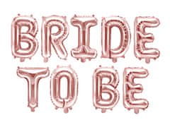 PartyDeco Balónkový banner Bride to be 340cm