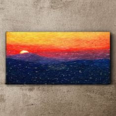 COLORAY.CZ Obraz na plátně Krajina Sky Sunset 100x50 cm