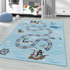 eoshop Dětský koberec Play 2908 blue (Varianta: 80 x 120 cm)