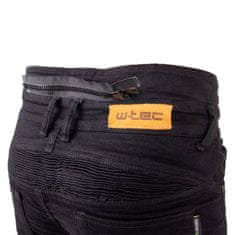 W-TEC Pánské moto jeansy Aredator EVO Barva černá, Velikost 38